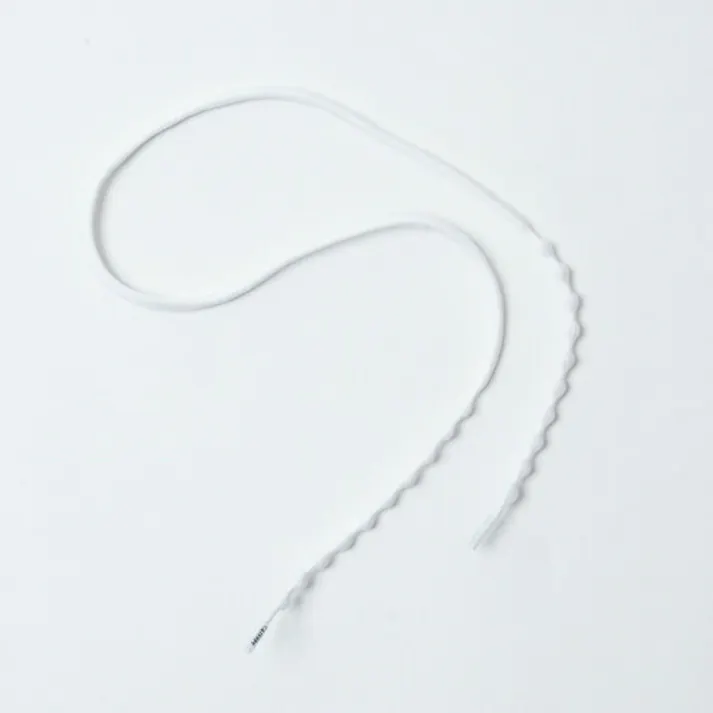 靴紐 結ばない キャタピラン キャタピー CATERPY くつひも キャタピーエアー+ くつひも PAR55-76SW シルクホワイト 55cm