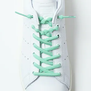 靴紐 結ばない キャタピラン キャタピー CATERPY くつひも キャタピーエアー+ くつひも PAR55-76PSGR パステルグリーン 55cm