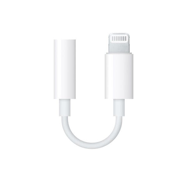 純正iPhone対応 Lightning - 3.5 mmヘッドホンジャックアダプタ