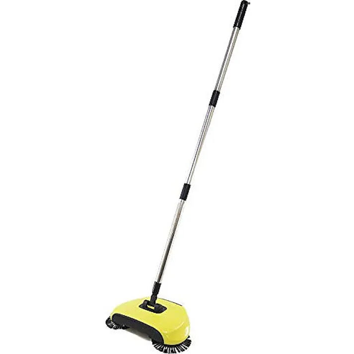アクセル ほうき イエロー W33×D19×H114cm スイープクリーナー AXL-183