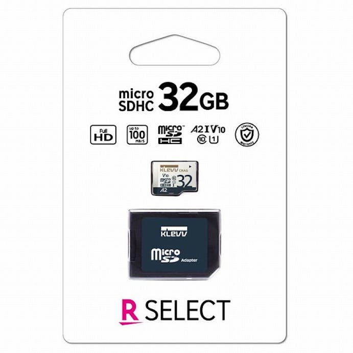 【お一人様一台限り】microSDカード 32GB 高速転送 V10 U1 A2 RMMTSDHC32M0014BK SDアダプタ付 microSDHC マイクロSD microSD Rakuten Mobile SELECT