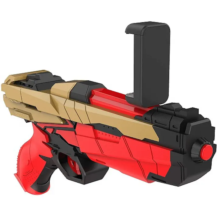 フォルディア(Foldea) AR シューティング ゲームガン(対象年齢12歳以上)【技適マーク取得済み】 レッド×ゴールド WKS405