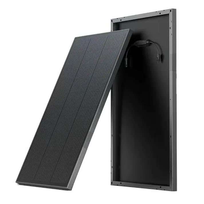 100Wソーラーパネル 2枚セット 剛性 据置型 単結晶 システム用 小型軽量 高耐久性 防水防塵 23%変換率 太陽光発電 屋根 ルーフソーラーチャージャー EcoFlow ZMS331