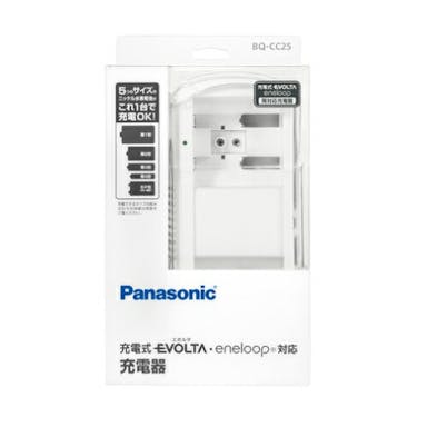 【お一人様一台限り】パナソニック Panasonic 充電式電池専用充電器 単1形 2形 3形 4形 6P形対応 BQ-CC25 充電器
