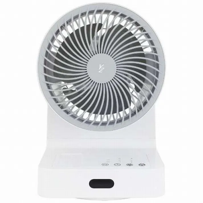 山善 YAMAZEN サーキュレーター 上下左右自動首振り 10畳 リモコン付き タイマー付き 風量3段階調節 換気/空気循環 ホワイト YAR-CW15(WH)
