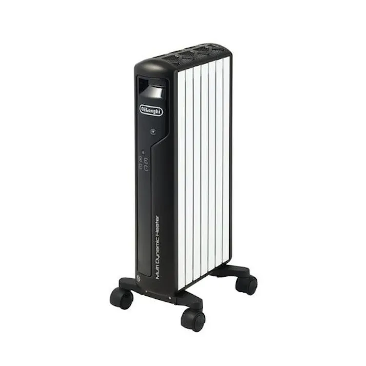 マルチダイナミックヒーター Wi-Fiモデル 900W 6~8畳 アプリ操作 デジタル式+オートアダプティブテクノロジー ブラック デロンギ MDHAA09WIFI-BK