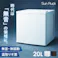 SunRuck 1ドア冷蔵庫 SR-R2003K ブラック 小型 20L 無音 無振動 ノンフロン 静音 コンパクト 一人暮らし 小型冷蔵庫 ミニ冷蔵庫 セカンド冷蔵庫 おしゃれ 新生活 ホテル 旅館