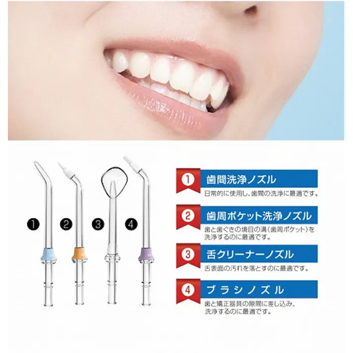 口腔洗浄器 ジェットウォッシャー ヒロコーポレーション HDL-9771 風呂 IPX7 充電式 大容量タンク 250ml 水圧調整3段階 回転ノズル360° アタッチメント4種ノズル