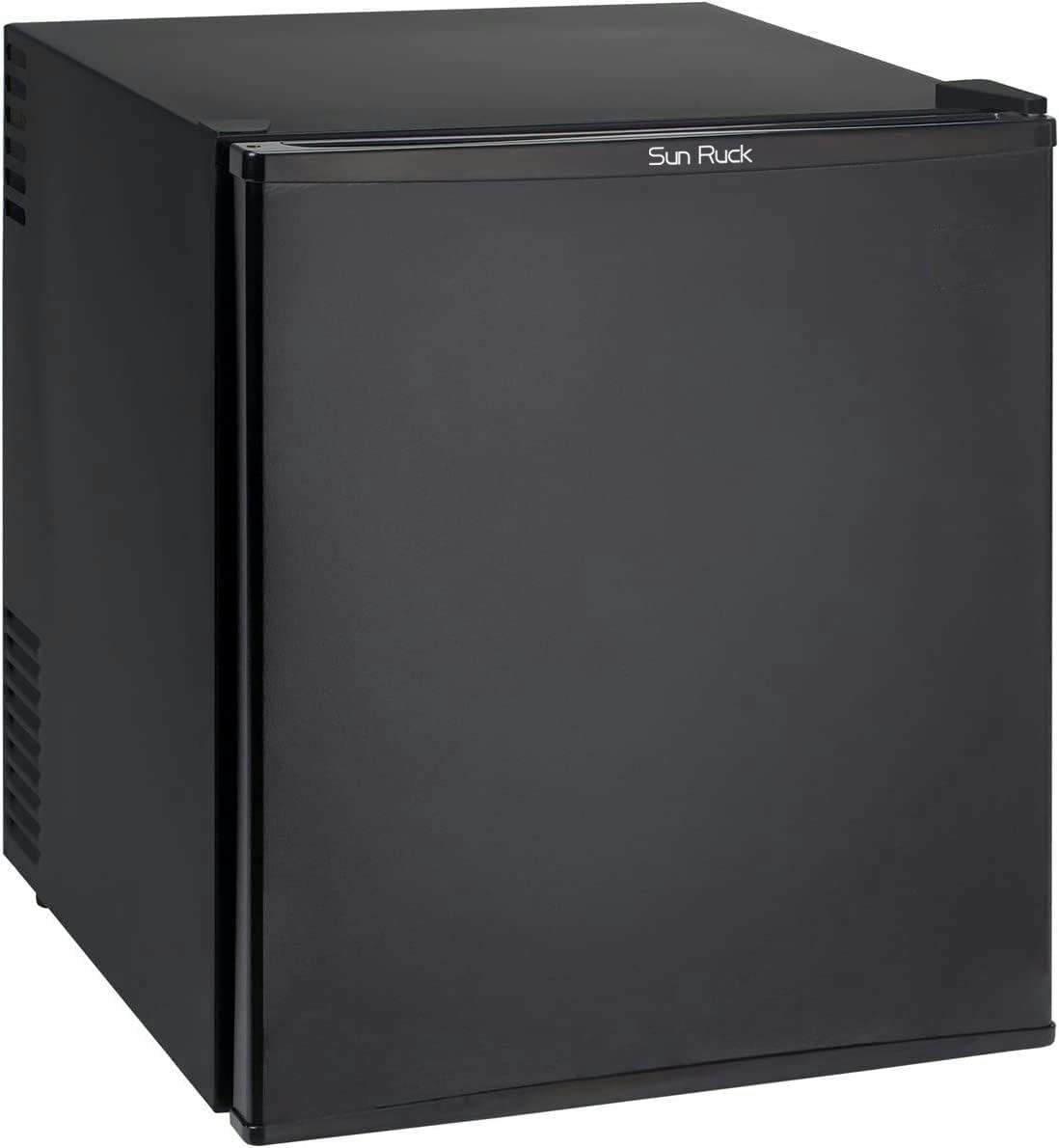 SunRuck 1ドア冷蔵庫 48L SR-R4805BK ブラック 小型 霜取り不要 静音 