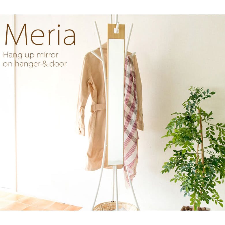 宮武製作所 MIYATAKE 吊り下げスリムミラー Meria(メリア) | ミラー