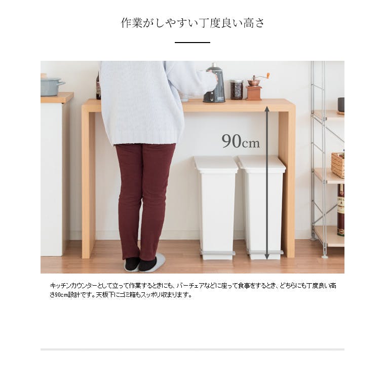 宮武製作所 MIYATAKE シンプルカウンターテーブル Galant(ガラン