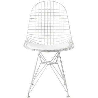 イームズワイヤーチェア DKR シェルチェア【デザイナーズチェア】 Eames エッフェルベース デスクチェア イームズ スチール クロムメッキ ワイヤー チェア