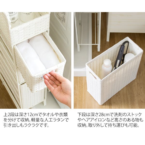 宮武製作所 MIYATAKE ラタンランドリーチェスト Diario