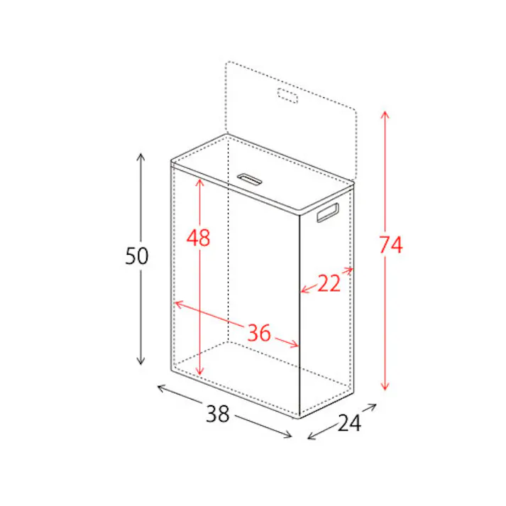 宮武製作所 MIYATAKE ランドリーボックス Diario(ディアリオ)