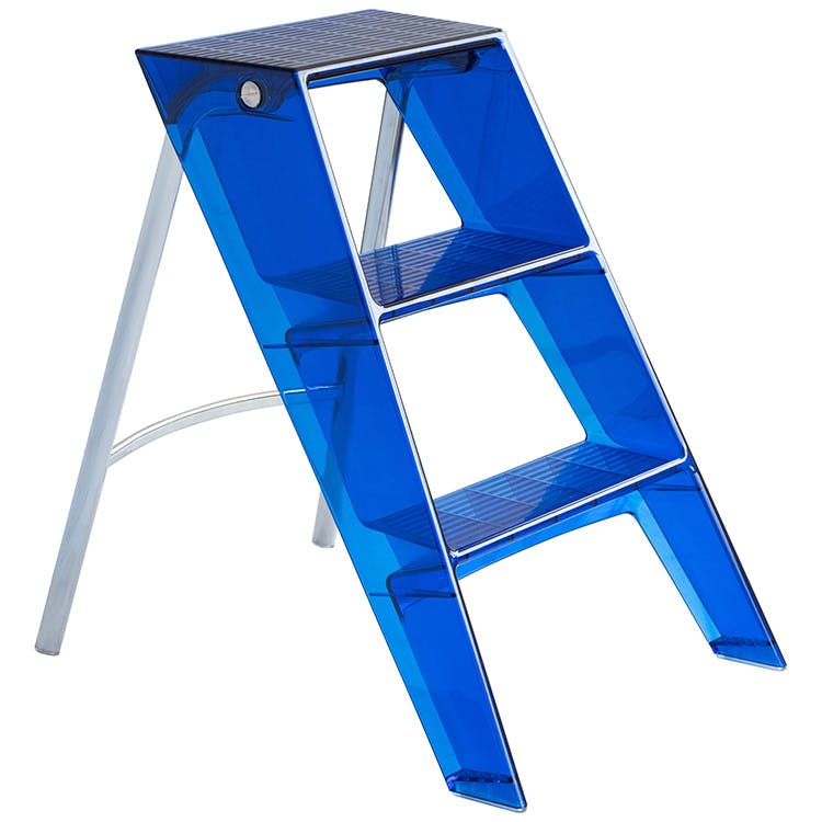 300円クーポン進呈 ステップラダーチェア Sopra（ソプラ） 椅子 スツール 座椅子 その他椅子 スツール 座椅子 CH-H005A 完成品 クリア アンバー オレンジ ブル