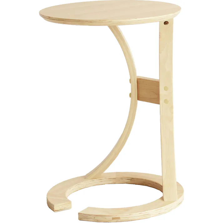 スタイリッシュで機能的なサイドテーブル sidetable(LOTUS) ナチュラル