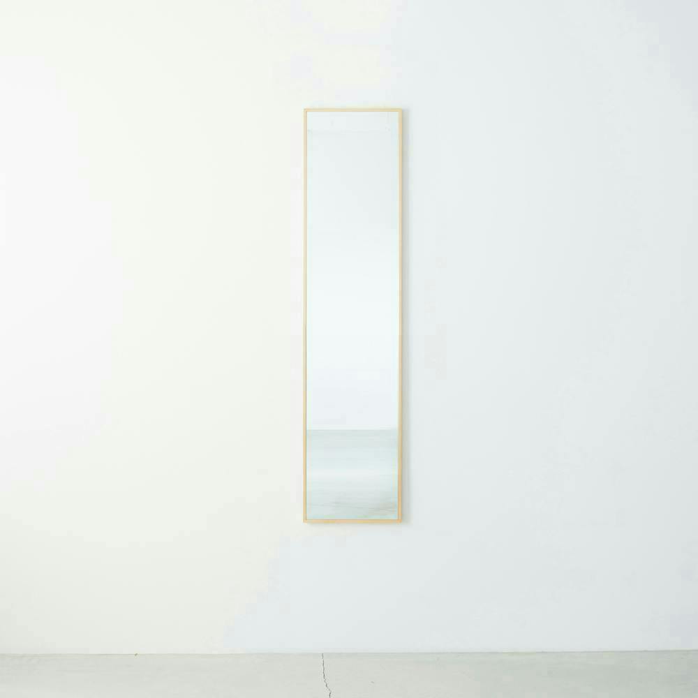 姿見　鏡　ナチュラル　8月末処分 姿見 鏡 ナチュラル 8月末処分 - メルカリ