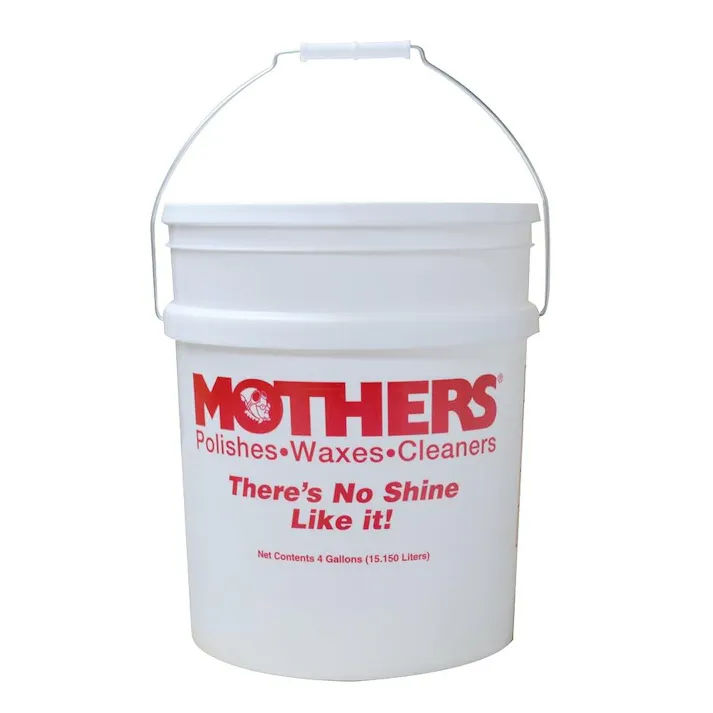 マザーズ(Mothers) ウォッシュバケツ 4ガロン(約15L) 洗車やガレージアクセサリーに #90-90023