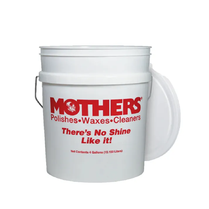 マザーズ(Mothers) ウォッシュバケツ 4ガロン(約15L) 洗車やガレージアクセサリーに #90-90023