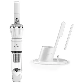 【送料無料】ハンディクリーナー 12Kpa ブラシレスモーター コードレス 24分間連続稼働 充電式 サイクロン 収納充電2in1 超強吸引力 車内 紙パック不要 車 掃除機 コードレス ハンディ そうじき MOOSOO K12