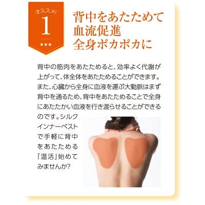 シルクベスト SilkFill シルクベスト インナーベスト 約58×35cm ホワイト 中