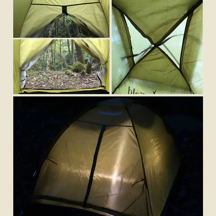 LandField ドーム型テント ファミリーテント LF-ST020-YE 1~3人用 防水 UVカット 200cm トップシート付属 軽量 フルクローズ アウトドア キャンプ ソロキャンプ ビーチテント ポップアップテント コンパクト 持ち運び 日よけ 【公式】