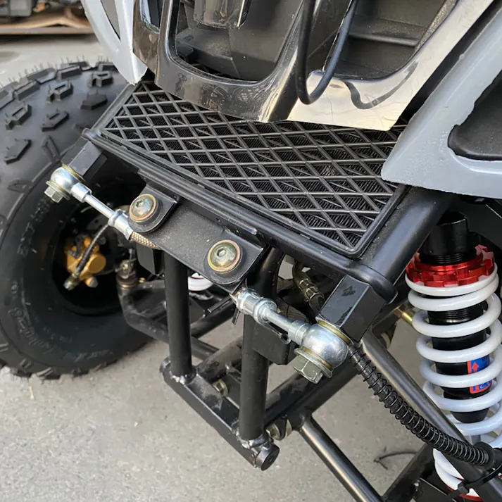 ATVバギー RZ-XJ-R 49cc(グレー)【西濃運輸支店止めでのお引渡し】