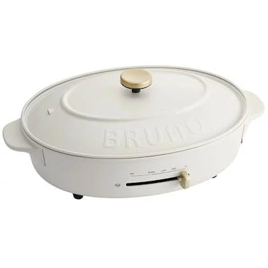 BRUNO ブルーノ BOE053-WH ホワイト オーバルホットプレート プレート3種