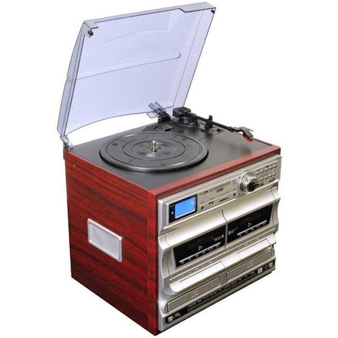 クマザキエイム Bearmax CRC-1022 マルチオーディオレコードプレイヤー CD録音 USB