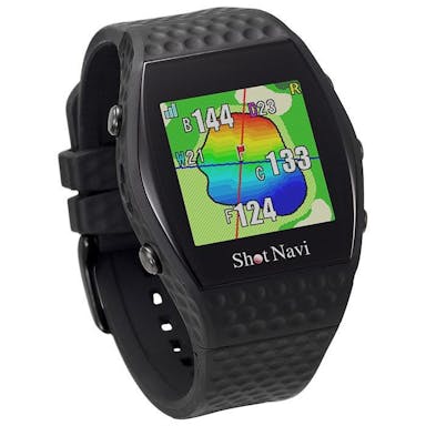 Shot Navi Infinity ショットナビ ゴルフ インフィニティ ブラック 腕時計型GPSナビ