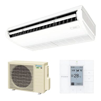 DAIKIN ダイキン SZRH80BYT フレッシュホワイト 業務用エアコン 天井吊型 シングル 3馬力 ワイヤレスリモコン