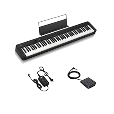 CASIO カシオ CDP-S100BK ブラック 電子ピアノ 88鍵盤 デジタル 奥行232mm スリム Privia