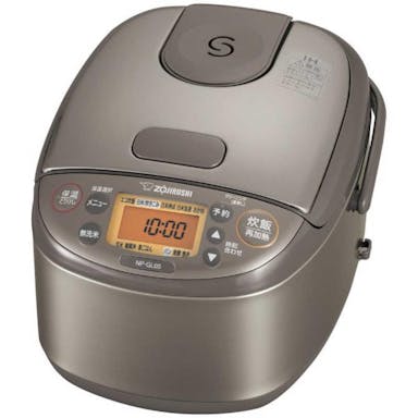 ZOJIRUSHI 象印 NP-GL05-XT ステンレスブラウン IH炊飯ジャー 炊飯器 3合炊 極め炊き