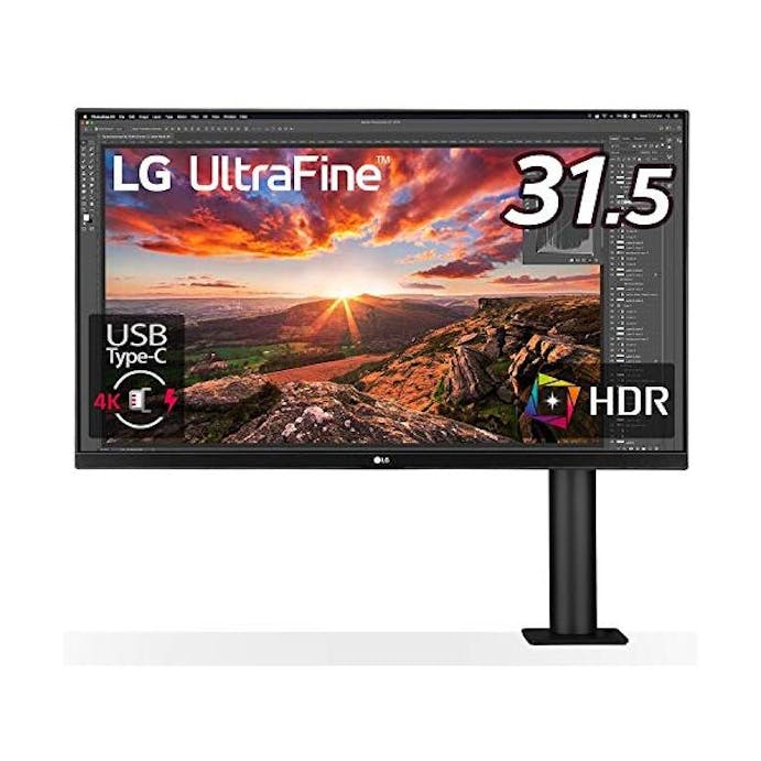 LG エルゴノミクス スタンド モニター ディスプレイ 32UN880-B 31.5インチ/4K/HDR/IPS非光沢/USB Type-CHDMI×2