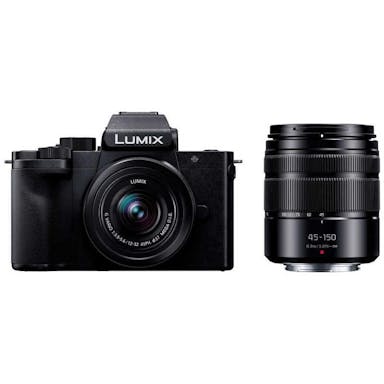 Panasonic パナソニック DC-G100DW-K ブラック ミラーレス一眼カメラ ダブルズームレンズキット LUMIX