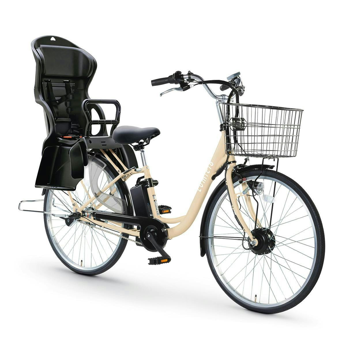 新品★送料無料　電動自転車　26インチ　シマノ内装3段ギア　アイボリー 新品/送料無料26インチ電動自転車シマノ内装3段変速 型式認定