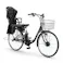 【自転車】Life Assist(ライフアシスト) 電動アシスト自転車 電動自転車 26インチ チャイルドシート付 APX263PS プラチナブラック Lumiclo Breeze(ブリーズ) 【送料無料】 オンライン限定