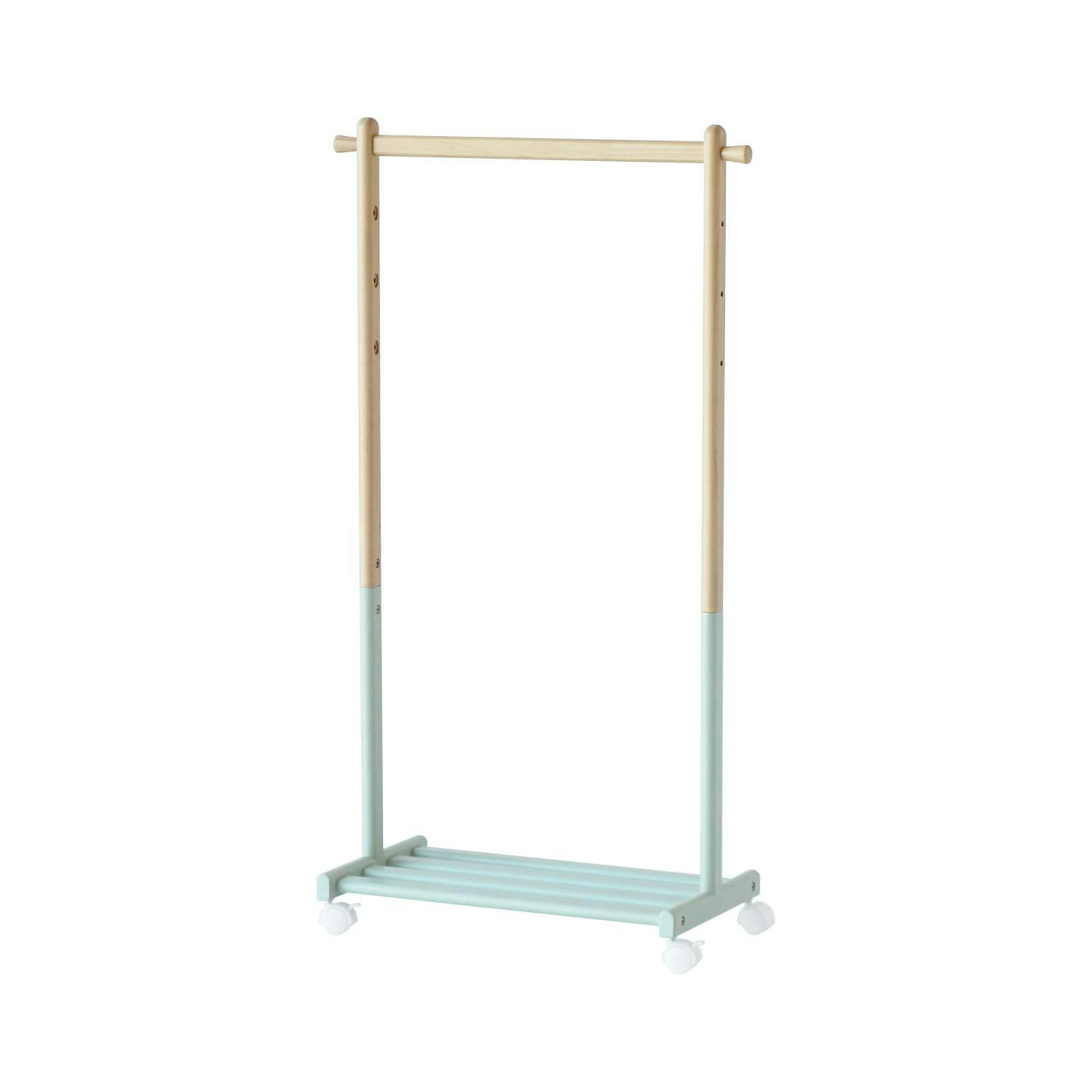 子どもの目線に合わせて高さ調節ができる Kids Hanger Rack -mill- ハンガーラック シアングレー ハンガーラック・ポールハンガー 子どもの目線に合わせて高さ調節ができる Kids Hanger Rack -mill- ハンガーラック シアングレー ハンガーラック・ポールハンガー