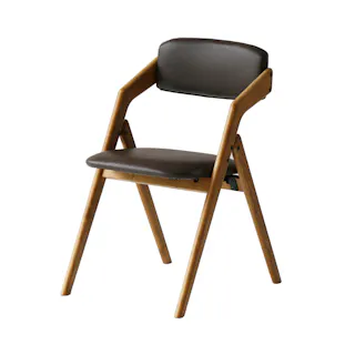 折りたためるダイニングチェア Dining Chair(folding) - butler- ブラウン