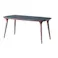 堅牢で耐熱性の高いセラミックテーブル Etna Dining Table 1600 ダイニングテーブル ブラック