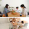 成長に応じて 座面と足置きが調整できる Kids High Chair -comet- シアングレー