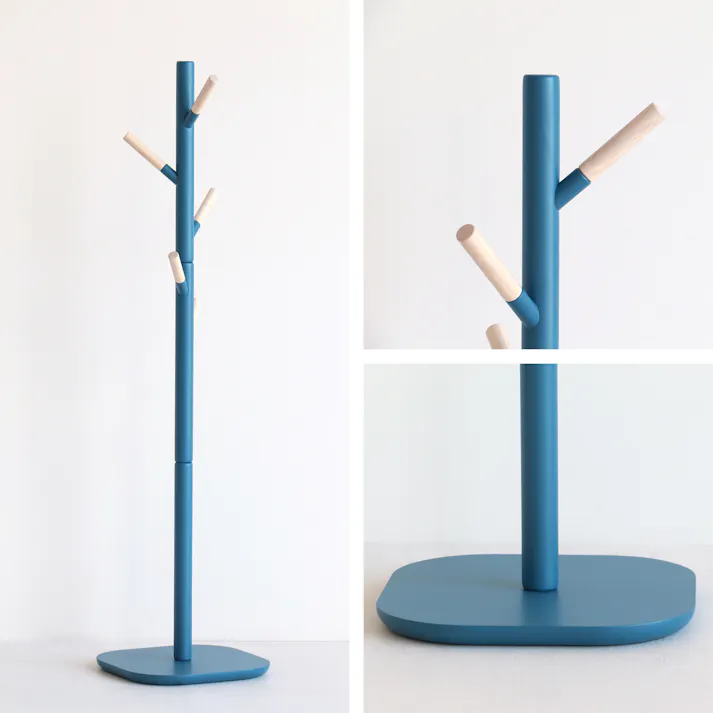 スッキリ収納 キッズハンガー Pole Hanger cime -mimi- クラシックブルー