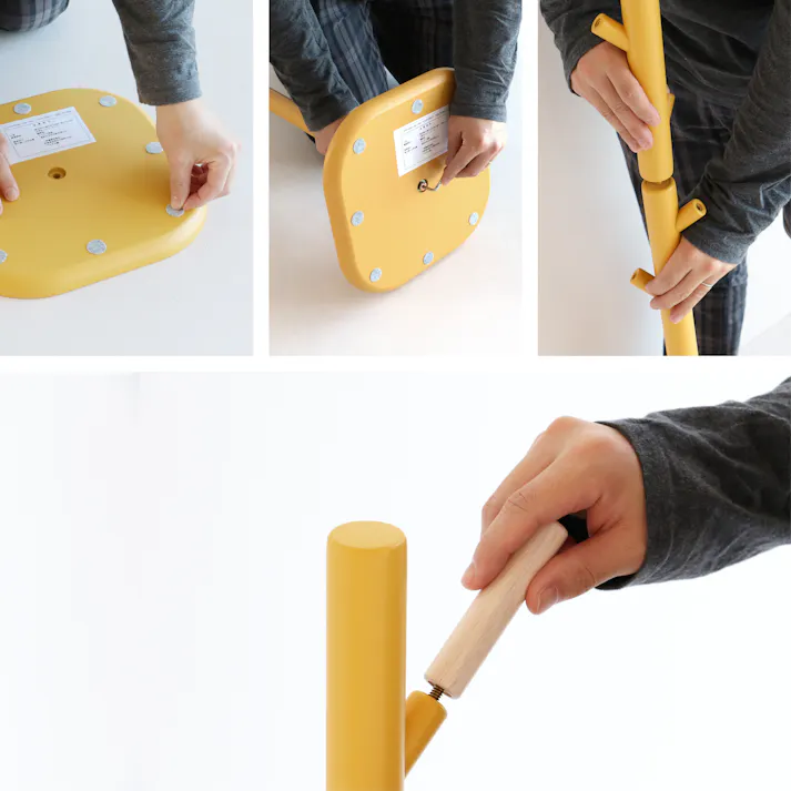 スッキリ収納 キッズハンガー Pole Hanger cime -mimi- クラシックブルー