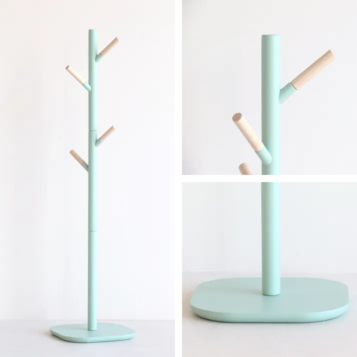 スッキリ収納 キッズハンガー Pole Hanger cime -mimi- シアングレー