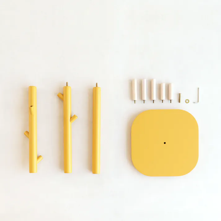 スッキリ収納 キッズハンガー Pole Hanger cime -mimi- シアングレー