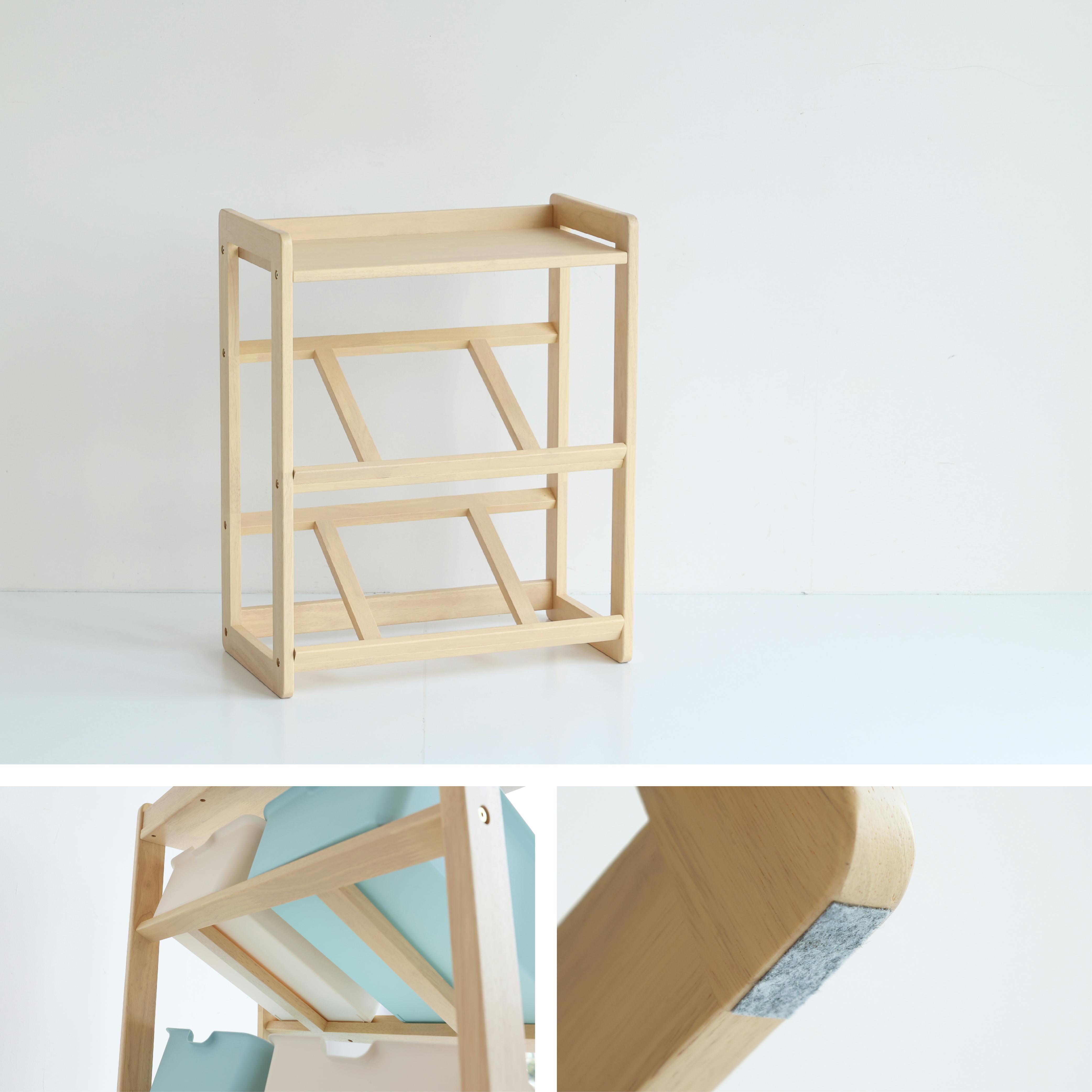 コンパクトなおもちゃ収納ラック Kids Toybox Rack -buzz- トイ