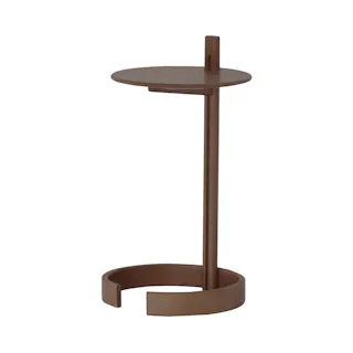 4段階の高さ調整ができるサイドテーブル Side Table -halm- ブラウン