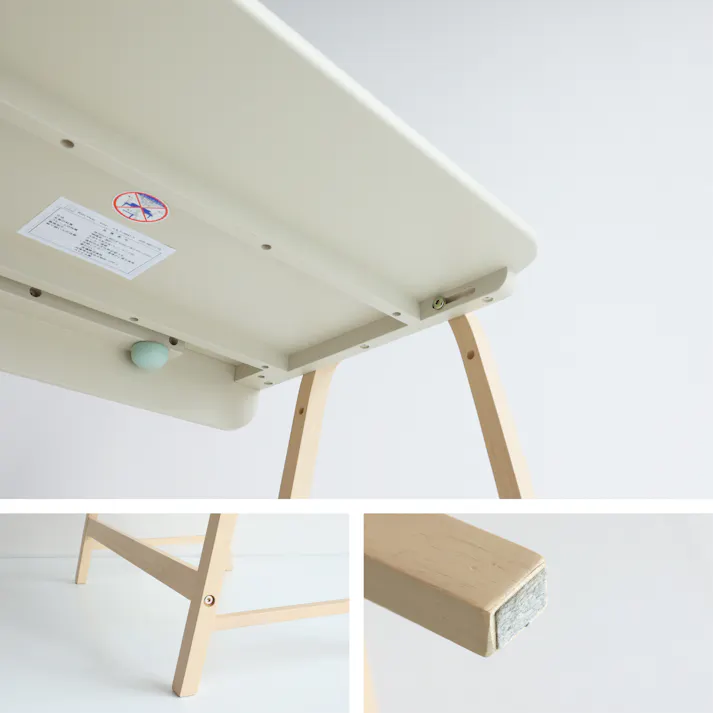 アレンジできるキッズデスク Kids Desk -emy- アイボリー