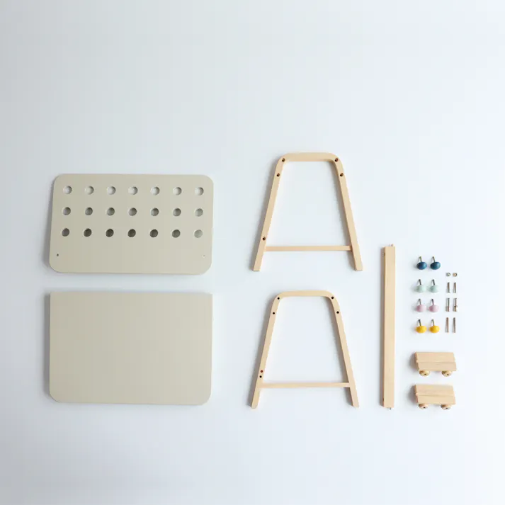アレンジできるキッズデスク Kids Desk -emy- アイボリー