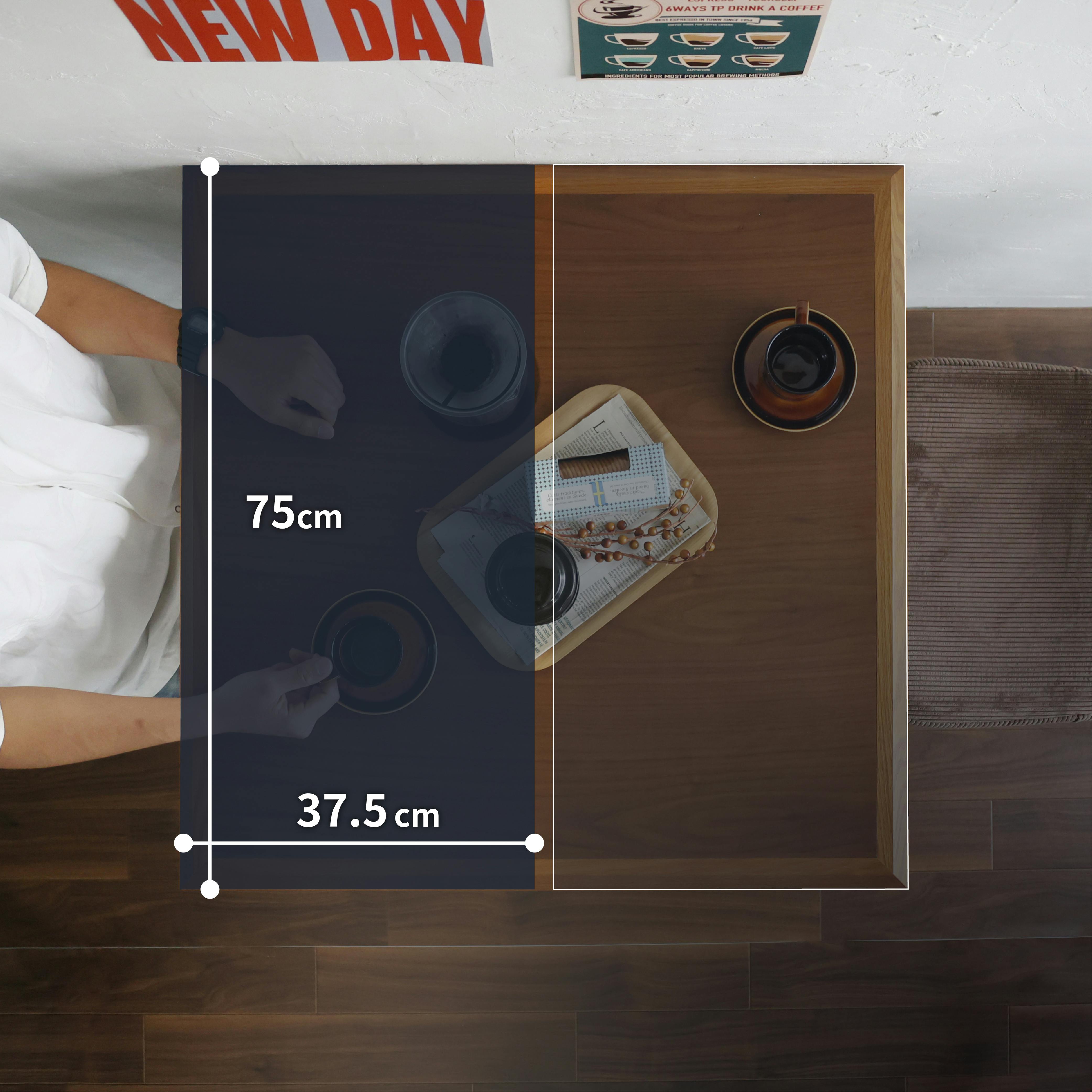 オーク×ウォールナットダイニングテーブル RUMMY Dining Table 750